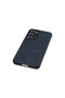Samsung Galaxy S23 Plus Case Loop Leather Silicone - Navy Blue - 4