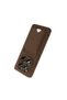 Xiaomi Redmi Note 15 4g Kelvin Silicone with Business Card Holder - Brown - 4