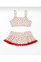 Cherry Patterned Printed Girls' Bikini Set - 2