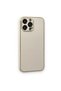 Apple iPhone 13 Pro Case Coco Leather Silicone Cover - White - 2
