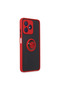 Realme C53 Case Montreal Ring Silicone Cover - Red - 2