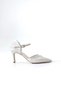 Women's Stylish Lace Heeled Shoes Stiletto - 4