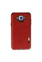 Samsung Galaxy J7 Case Loop Leather Silicone - Red