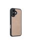 Apple iPhone 16 Case Aras Leather Cover - Powder - 2