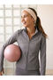 Nevavm Women's Zippered Sweatshirt with Stand Collar - 3
