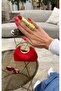 Red Finger Ring - 5