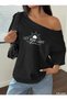 Let Your Light Be Shown Oversize Women's Boat Neck T-Shirt