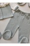 100% Cotton Baby Girl Newborn 5 Piece Hospital Discharge Set - 6