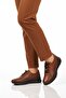 Tan Genuine Leather Women's Casual Shoes