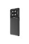 Honor Magic 7 Lite Case Auto Focus Carbon Cover - Black - 2