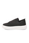 Black and White Velcro Women's Sports Shoes - 2