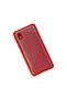 Samsung Galaxy A01 Core Case Miami Transparent Silicone - Red - 3
