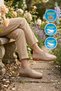 Sand Nubuck Genuine Leather Women's Casual Shoes - 3