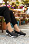 Black women's casual shoes - 3