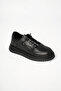 Lace-Up Black Sneaker – Premium Casual Sports Shoes - 3