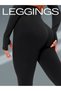 Women's Black Waterproof High Waist Corset Casual Sports Leggings