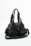 Washable S.Leather Women's Shoulder Bag Vegan Leather Multi-Pocket Crossbody Faux Leather Handbag 32*25 cm - 4