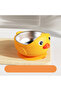 Premium Safe Children's Vacuum Silicone Feeding Set with Chick Figure, (9+ Months) - 5