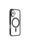 Case for iPhone 16 with Camera Lens Protection M-Safe Supporting Transparent Silicone Cross Cover - 2