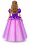 Rapunzel Short Sleeved Knitted Hairband Long Skirt Dress with Gift & Rapunzel Short Sleeved Long Skirt Costume Evening Dress - 2