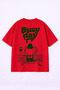 Oversize Unisex T-Shirt 100% Cotton Printed Comfortable Fit Stylish Premium T-Shirt