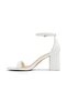 Elianaa Womens White Sandals - 3