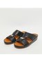 Mens Black Sandals - 4