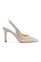 Women's Special Edition Embroidered Ethnic Patterned Pointed Toe Evening Dress Shoes - 3