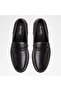 Kieran Mens Black Loafer Shoes - 6
