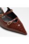 Jacquie Womens Brown Sandals - 5