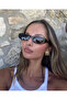 Women's Sunglasses Slim Oval Frame Uv400 Glass 54 Ekartman - 4