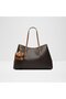Isedra Womens Brown Satchel