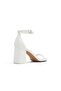 Elianaa Womens White Sandals - 2
