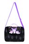Korean Kawaii Kuromi Themed Black Girls' Elementary School Backpack, Thermal Lunch Bag and Pen Holder Set - 6