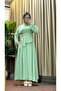Modal Cupra Fabric Skirt Suit with Waist Buckle Detail - 7