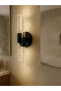 Bubbleflux Dubble Medium 40 cm Modern Design Led Sconce - Wall Lamp - Black - Electric - Remote Controlled - Daylight - 5