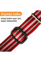 Reflective Dog Collar with Clip, Adjustable Double D-Rings, Night Visibility (S-L) - 5