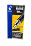 BPP-GPL-M Super Grip Ball Pen Black 1.0mm Medium Tip Pack of 12 Refillable