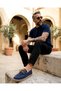 Men's Summer Original Leather Lace-Up Handmade Espadrille Shoes