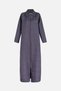 25161 Premium Quilted Ferace Cap Full Length Zippered Shirt Collar Stylish Seasonal