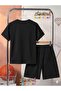 Cup Printed Top and Shorts/T-Shirt Summer Children's Two-Piece Set - 2