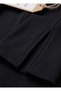 Girls' High Waist Lycra Comfortable Cut 100% Cotton Spanish Leg Slit Black Leggings Pants (2-14 Years) - 7