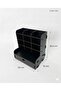 -Org Desktop Organizer |   9 Compartment Pen Holder, Desk Organizer with Drawer, Wooden Office Organizer - 2