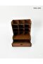 -Org Desktop Organizer |   9 Compartment Pen Holder, Desk Organizer with Drawer, Wooden Office Organizer - 3