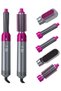 5 in 1 Hot Air Styler Electric Blow Dryer Comb Curling Wand Detachable Negative Ion Straightener Hai - 2