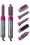 5 in 1 Hot Air Styler Electric Blow Dryer Comb Curling Wand Detachable Negative Ion Straightener Hai - 2