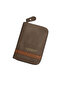 Luxury Leather Zip Wallet, Leather Zip Wallet for Both Men and Women