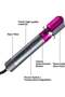 5-in-1 Hot Air Brush Hair Dryer Set with Ionic Technology - Volumizer, Straightener, Curling Iron Br - 6