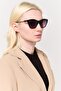 Women GU00199 05B Cat Eye Sunglasses, Black - 2