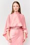 Women Plain Maxi Dress, Pink - 2